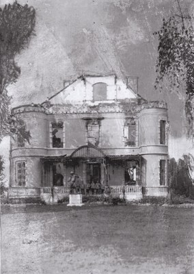Chateau d'Andrimont détruit