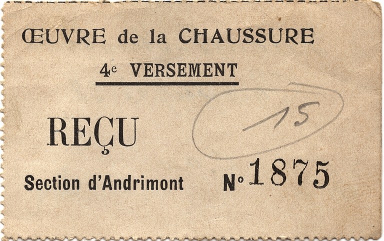 Oeuvre de la chaussure