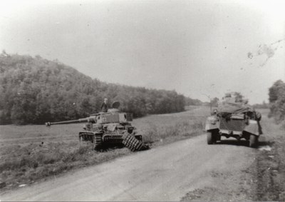 Chars de classe Panzer abandonnés à Bilstain