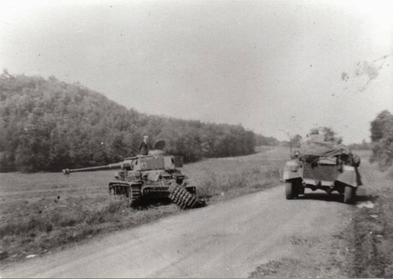 Chars de classe Panzer abandonnés à Bilstain