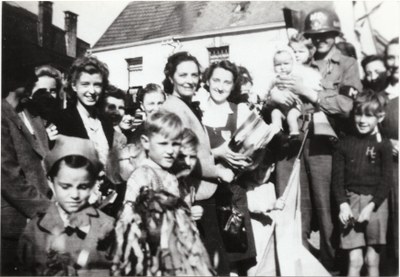 Photo de Dolhaintois avec des soldats américains