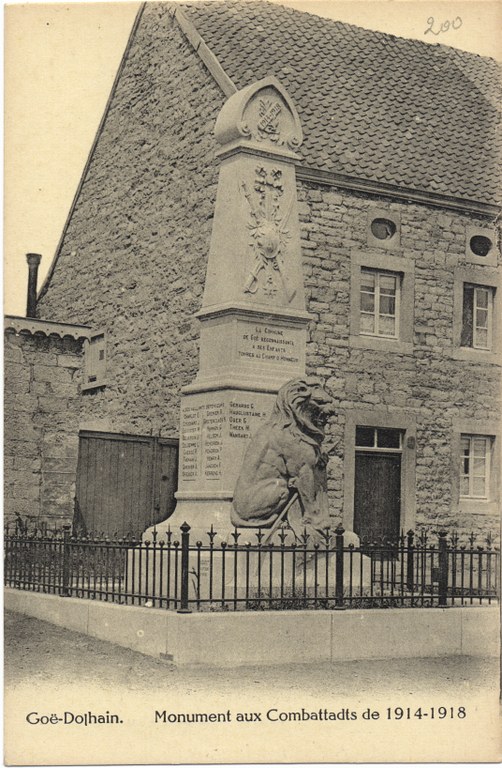 Goé - Monument