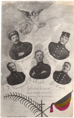 Souvenir pieux à la mémoire des soldats de 14-18
