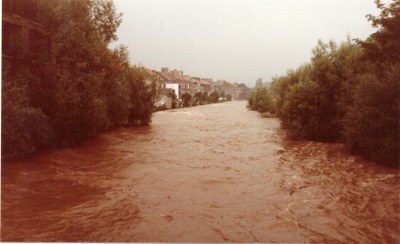 Vue depuis la passerelle Thimus-Solvay