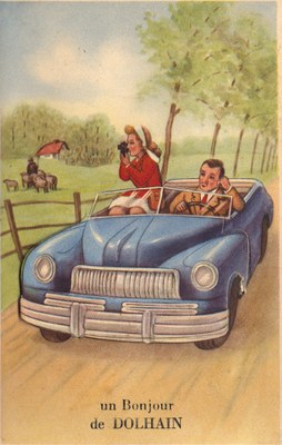 Carte postale "Un bonjour de Dolhain"
