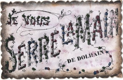 Je vous serre la main