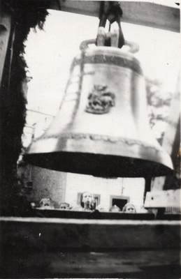 Arrivée des 2 nouvelles cloches à Dolhain - 1948
