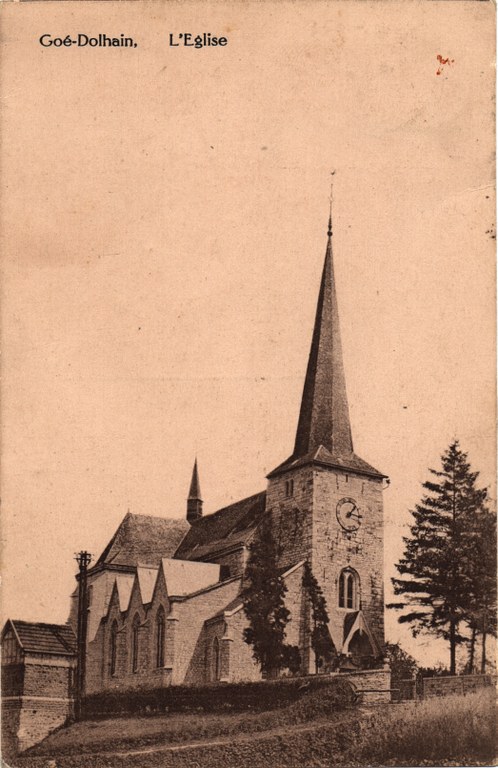 Vue de l'Eglise Saint-Lambert