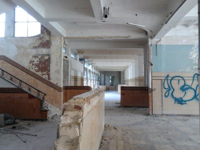 Vues intérieures du bâtiment