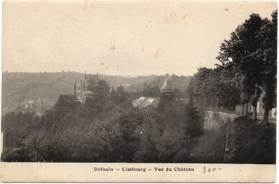 Vue du Château de Limbourg