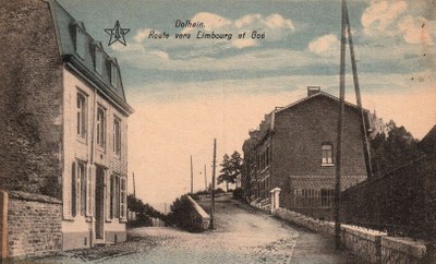 Thier de Limbourg depuis la rue Thimus