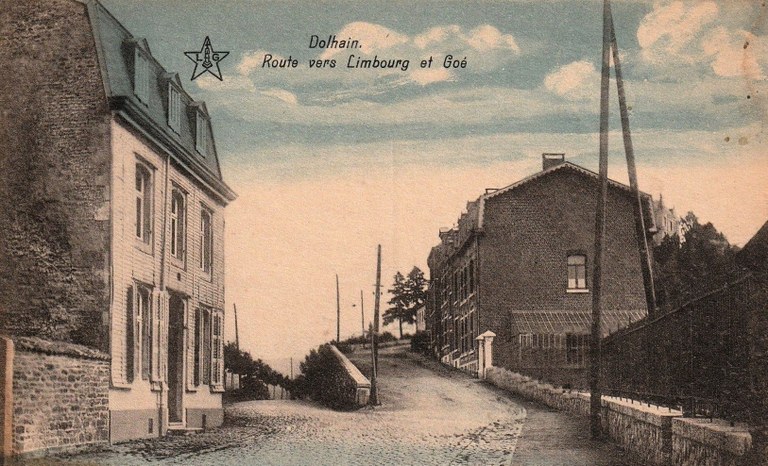 Thier de Limbourg depuis la rue Thimus