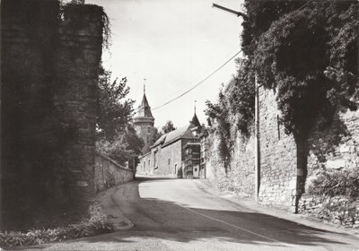 Vue de la porte d'en bas