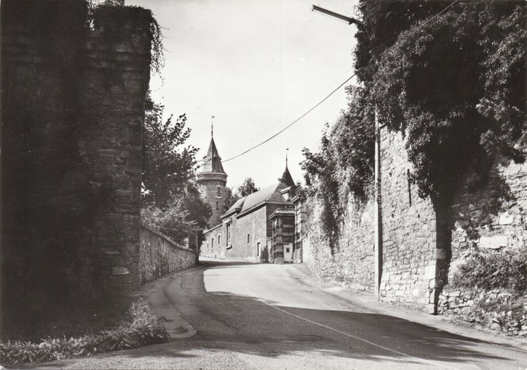 Vue de la porte d'en bas