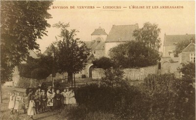 L'Eglise et les arbres Bragards