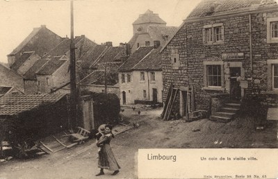 Un coin de la vieille ville vers 1900