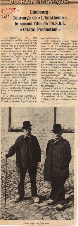 Article de presse 3/6/84