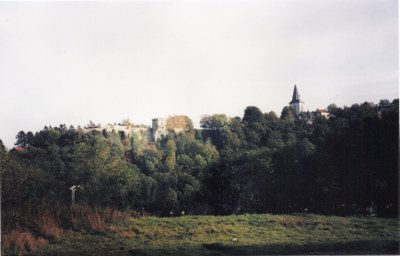 Limbourg vu depuis la gare de Dolhain