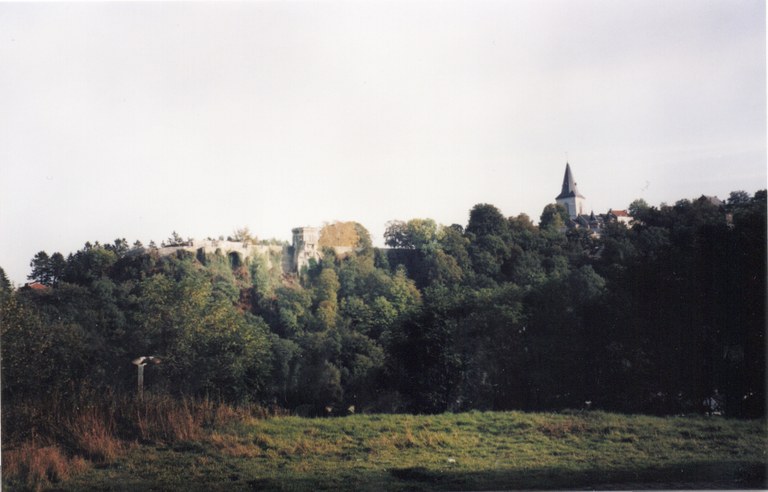 Limbourg vu depuis la gare de Dolhain