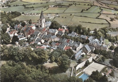 Vue aérienne de Limbourg