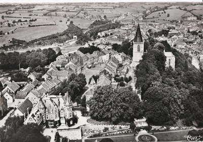 Vue panoramique de Limbourg et dolhain