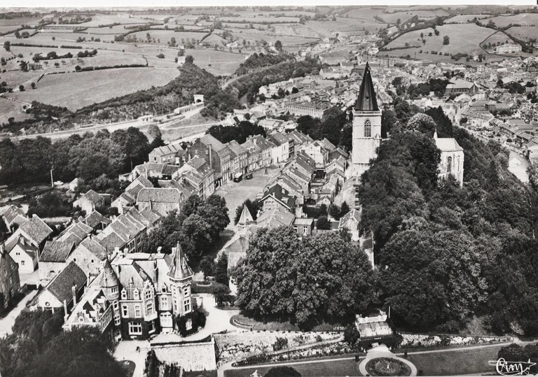 Vue panoramique de Limbourg et dolhain