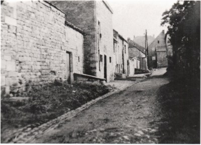 Arrière des maisons du côté pair de la place St Georges