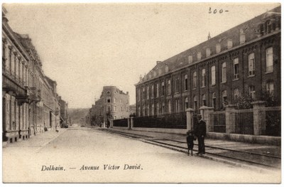 Dolhain - Avenue Victor David vers 1908