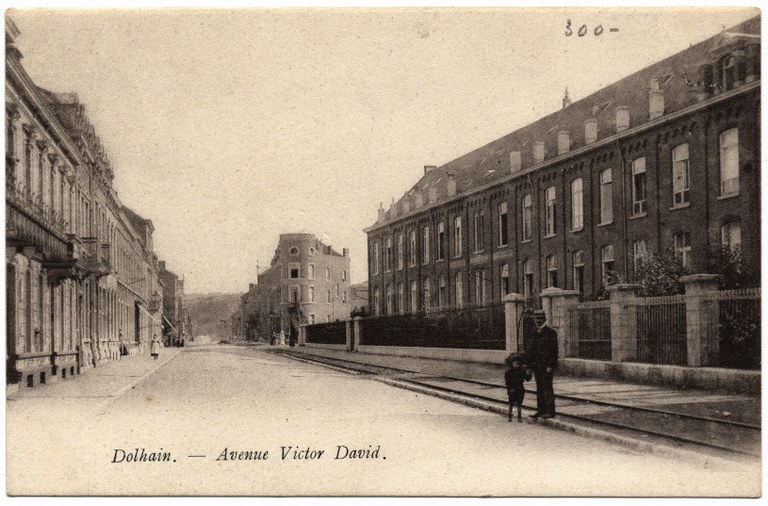 Dolhain - Avenue Victor David vers 1908