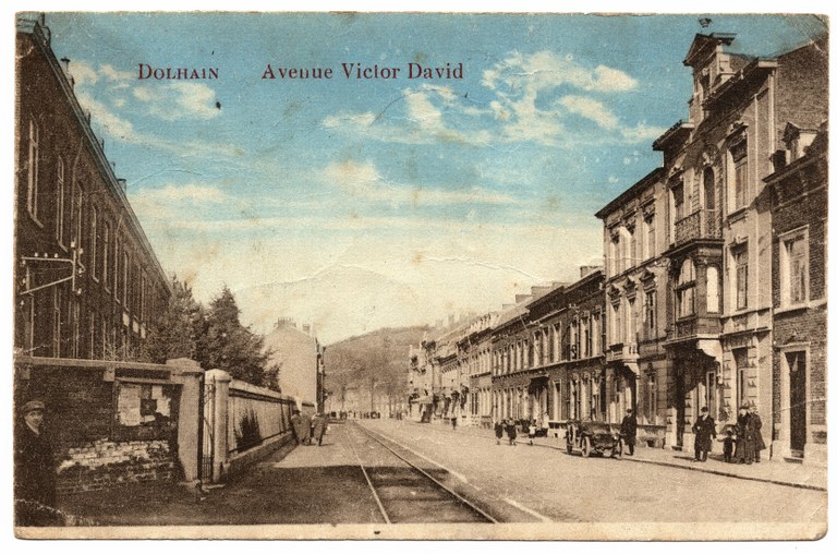 Dolhain - Avenue Victor David vers 1950