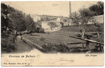 Aux environs de Dolhain : les Forges