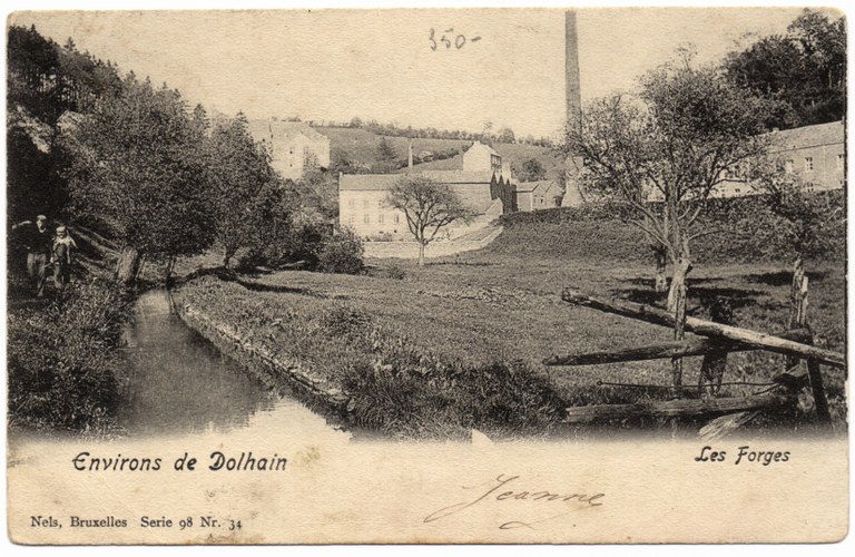 Aux environs de Dolhain : les Forges