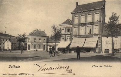 La place du Sablon en 1903