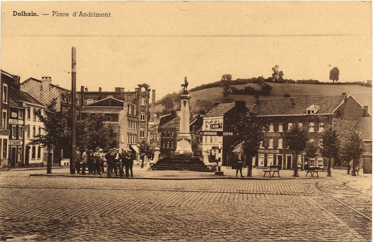 Place d'Andrimont en 1920