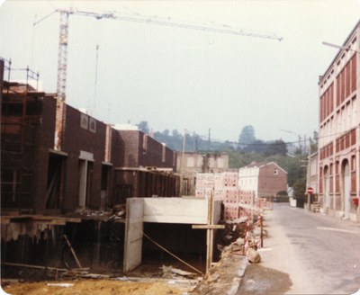 Construction des habitations rue Moulin en Rhuyff