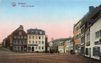 Dolhain - croisement entre la rue Guillaume Maisier et la rue Oscar Thimus