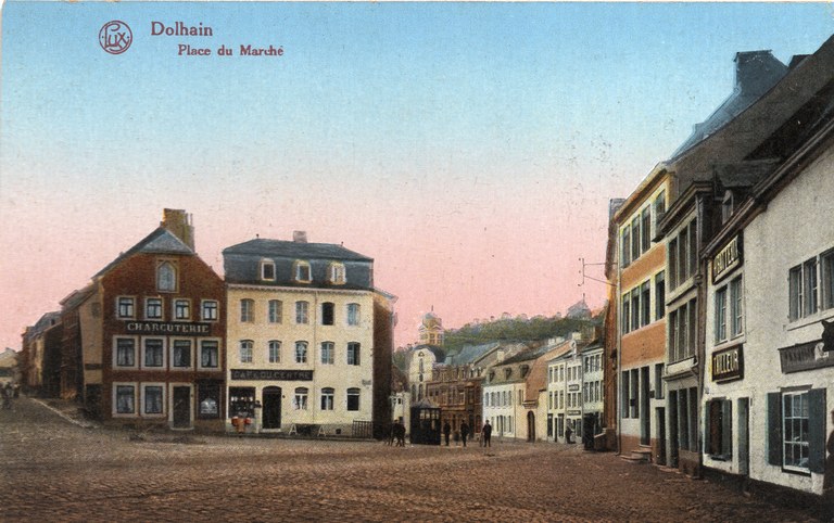 Dolhain - croisement entre la rue Guillaume Maisier et la rue Oscar Thimus