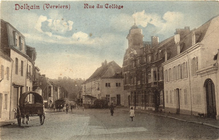Lorsque la rue Maisier s'appelait la rue du Collège