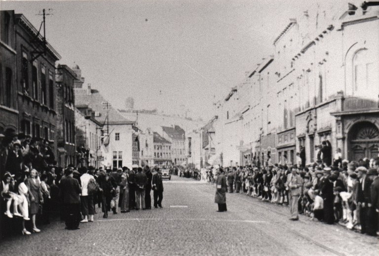 Dolhain - Rue Guillaume Maisier en 1947