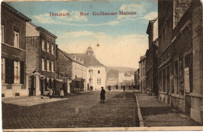Dolhain - La rue Guillaume Maisier vers 1920