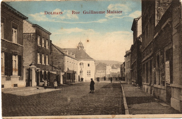 Dolhain - La rue Guillaume Maisier vers 1920