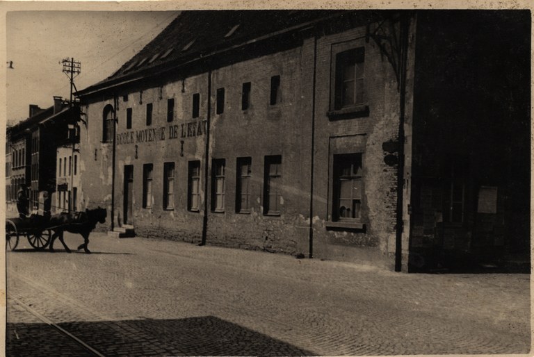 Dolhain - L'école moyenne de la Rue Guillaume Maisier (date inconnue)