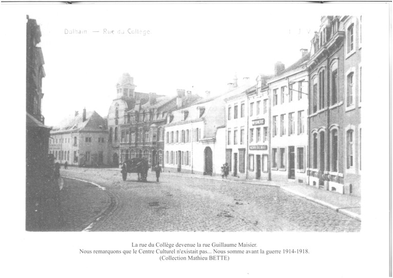 Rue du collège devenue rue Guillaume Maisier