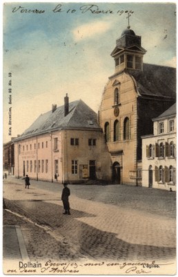 Rue du Collège vers 1905