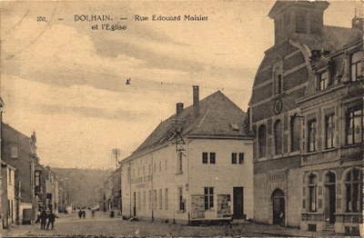 Rue Maisier et l'église