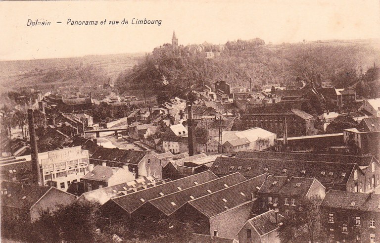 Dolhain - Panorama et vue de Limbourg