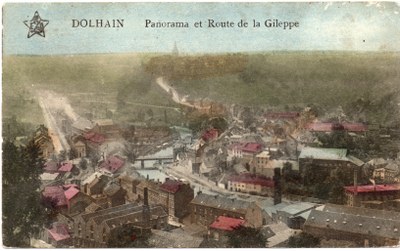 Vue sur Dolhain en ±1920