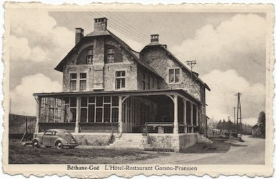 L'hotel-restaurant Garsou-Franssen