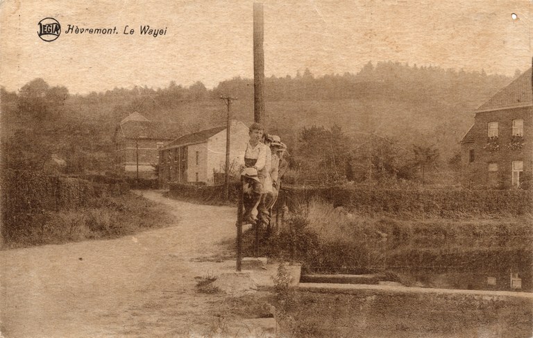Etang d'Hèvremont en 1900