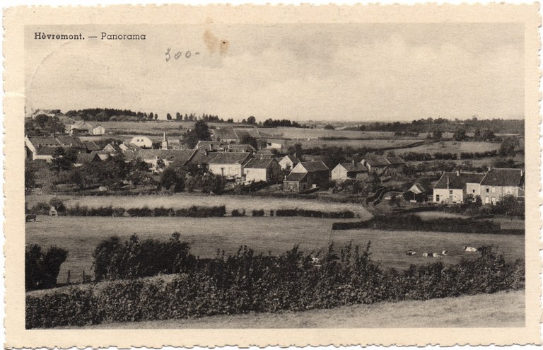Panorama du village de Hévremont